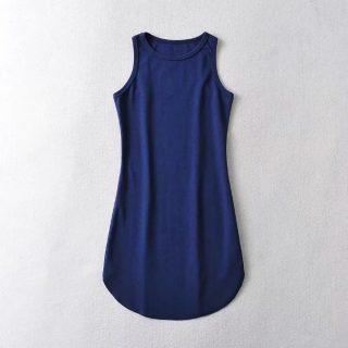 Active | Active Tank Dress In Stretchy Rib  –  Girls Active Active