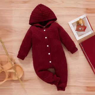 Baby | Limited-Edition Baby Cashmere Cable-Knit Bear One-Piece  –  Girls/Boys Baby Baby