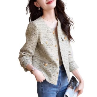 Blazers | Isabelle Lady Jacket In Plaid English Wool  –  Womens Blazers Blazers