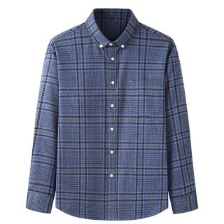 Casual Shirts | Cotton-Cashmere Blend Shirt In Check  –  Mens Casual Shirts Casual Shirts