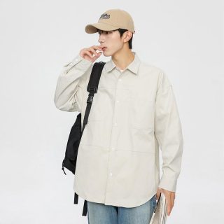 Casual Shirts | Ulrik Smock-Overshirt  –  Mens Casual Shirts Casual Shirts