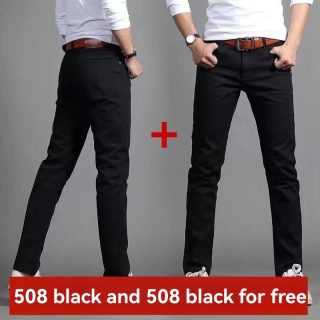 Denim | 484 Slim-Fit Garment-Dyed Five-Pocket Pant  –  Mens Clothing Black