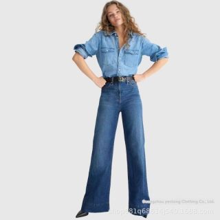 Denim | Denim Trouser In Wesly Wash  –  Womens Clothing Denim