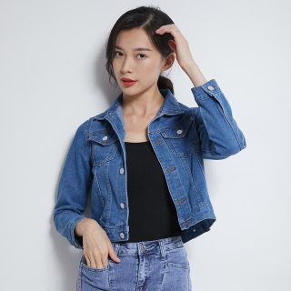 Denim | New Classic Denim Jacket In Alicia Wash  –  Womens Clothing Alicia Wash