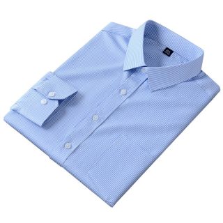 Dress Shirts | Bowery Performance Stretch Dress Shirt With Spread Collar  –  Mens Clothing Calvin Blue White