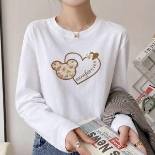 Graphics Shop | Long-Sleeve Heart Locket T-Shirt With Sequins  –  Girls Clothing Girls