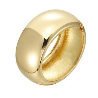 Jewelry | Hinge Cuff Bracelet  –  Womens Accessories Burnished Gold