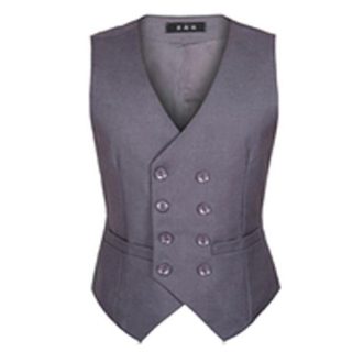 Matching Sets | Double-Breasted Vest In Gauzy Italian Wool Blend  –  Womens Clothing Matching Sets