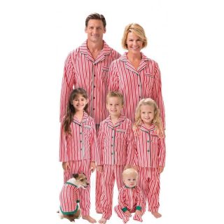 Pajamas | Pajama Set In Antique Ticking  –  Girls/Boys Boys Boys