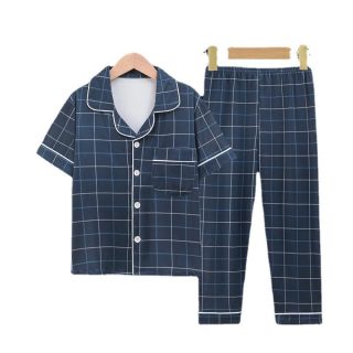 Pajamas | Short Set  –  Boys Boys Blue Multi