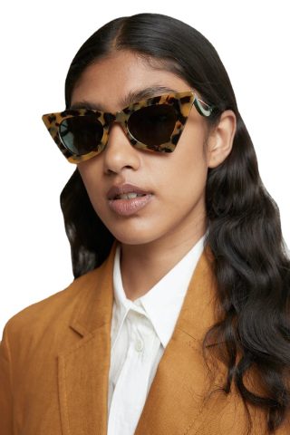 Sunglasses & Readers | Cabana Oversized Sunglasses  –  Womens Accessories Caramel Azure