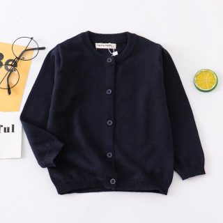 Sweaters | Cashmere Cardigan Sweater  –  Girls Clothing Black