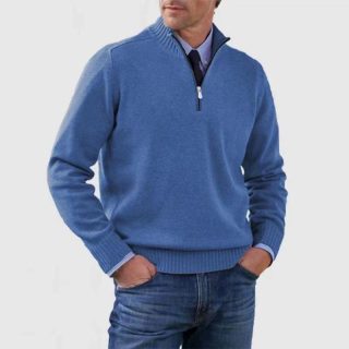 Sweaters | Heritage Cotton Half-Zip Sweater  –  Boys Boys Boys