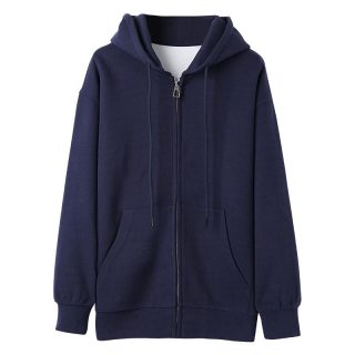 Sweatshirts & Sweatpants | Heritage Fleece Zip-Up Hoodie  –  Womens Clothing Navy