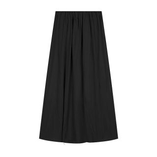 Swimwear | Beach Cotton Midi Skirt  –  Womens Clothing Black