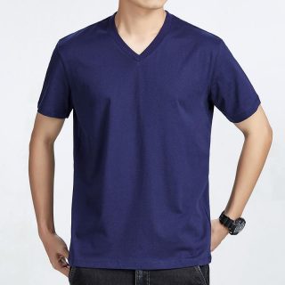 T-Shirts | Broken-In V-Neck T-Shirt  –  Mens Clothing Bedford Coal