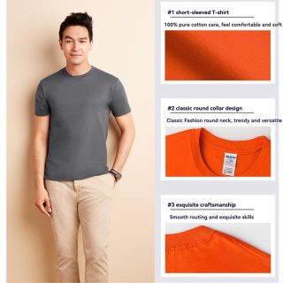 T-Shirts | Relaxed Premium-Weight Cotton No-Pocket T-Shirt  –  Mens Clothing Mens