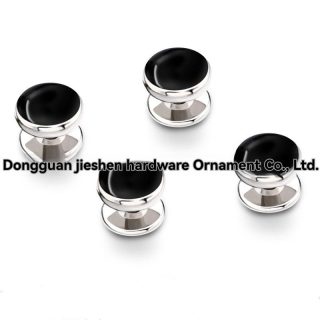 Watches & Jewelry | Black Onyx Sterling Silver Tuxedo Studs  –  Mens Accessories Mens