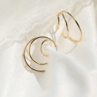 Jewelry | Thin Hoop Earrings Set-Of-Two  –  Womens Accessories Jewelry